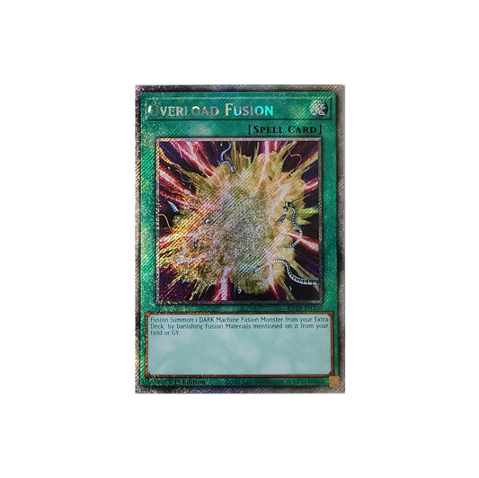 Yu-Gi-Oh! Overload Fusion (RA03-EN169) Platinum Secret Rare - NM/M