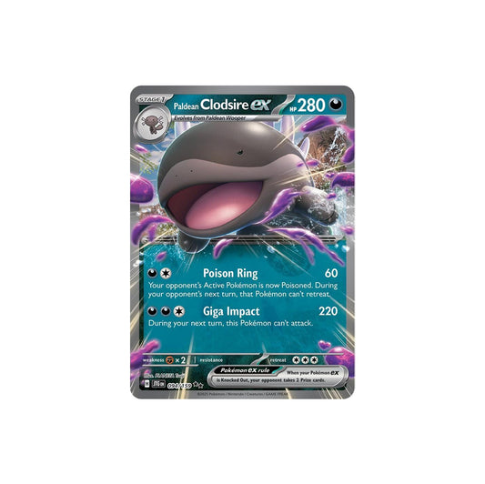 Pokémon Paldean Clodsire Ex #094 (JTG) - NM/M