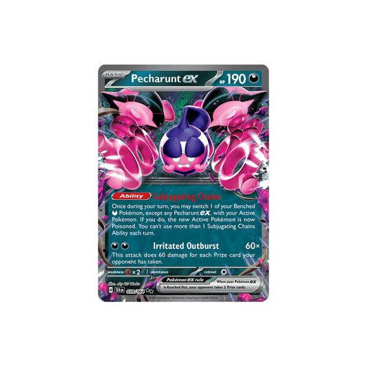 Pokémon Pecharunt Ex #039 (SFA) - NM/M