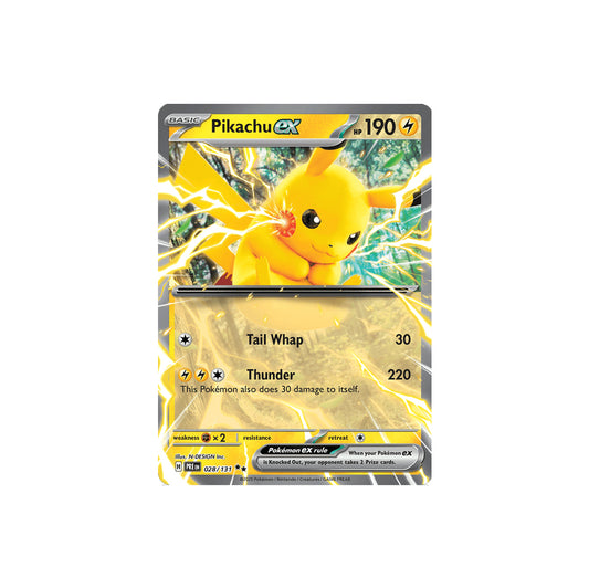 Pokémon Pikachu Ex #028 (PRE) - NM/M