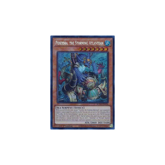 Yu-Gi-Oh! Poseidra, The Storming Atlantean (SUDA-EN016) - NM/M