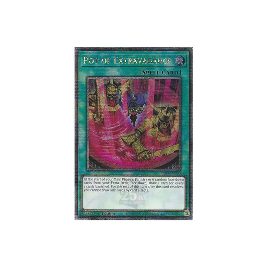 Yu-Gi-Oh! Pot of Extravagance (RA04-EN093) Quarter Century Secret Rare - NM/M