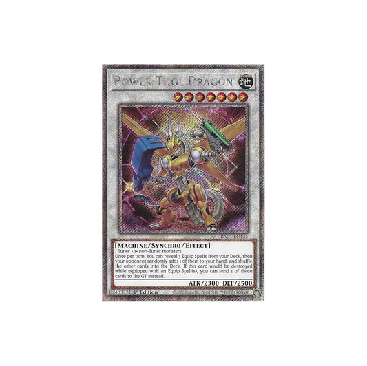 Yu-Gi-Oh! Power Tool Dragon (RA04-EN135) Platinum Secret Rare - NM/M
