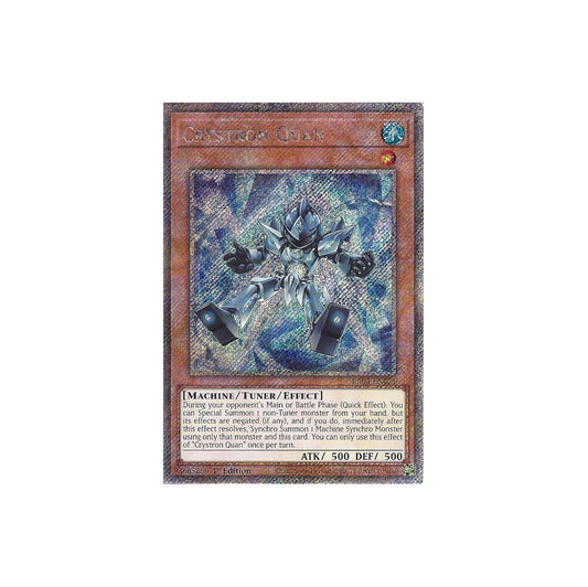 Yu-Gi-Oh! Crystron Quan (RA04-EN021) Platinum Secret Rare - NM/M