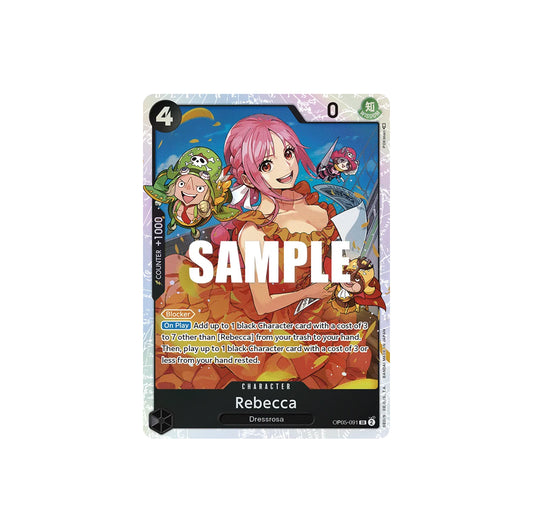 One Piece Rebecca SR (OP05-091) - NM/M