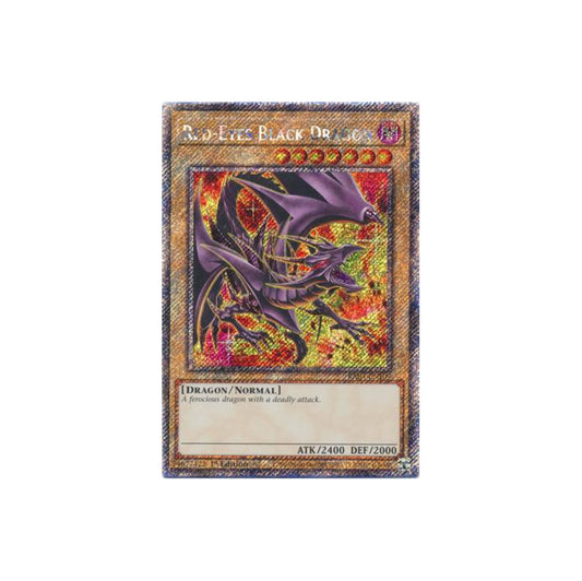 Yu-Gi-Oh! Red-Eyes Black Dragon (RA04-EN109) 8th Art Platinum Secret Rare - NM/M