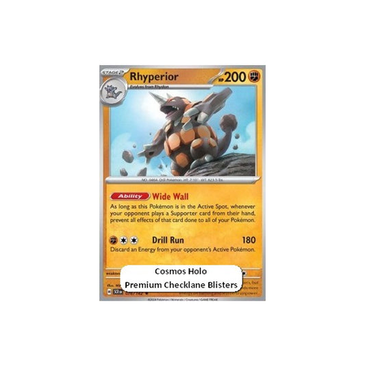 Pokémon Rhyperior #076 (SCR) Cosmos Holo - NM/M