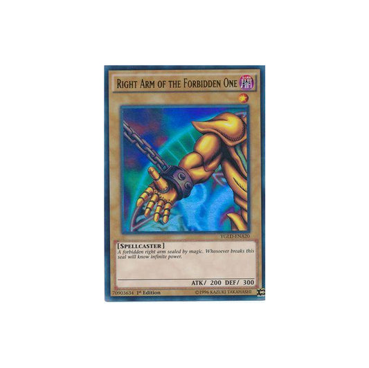 Yu-Gi-Oh! Right Arm Of The Forbidden One (YGLD-ENA20) 1st Edition - GOOD