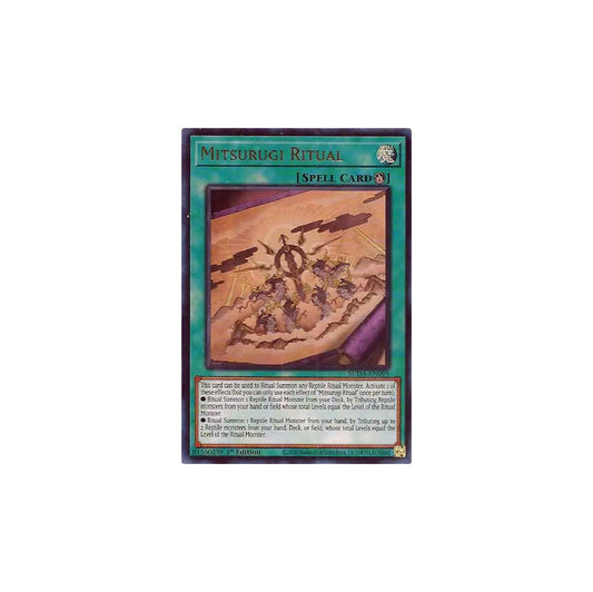 Yu-Gi-Oh! Mitsurugi Ritual (SUDA-EN095) - NM/M