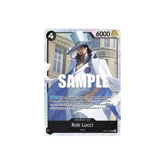 One Piece Rob Lucci SR (OP05-093) - NM/M