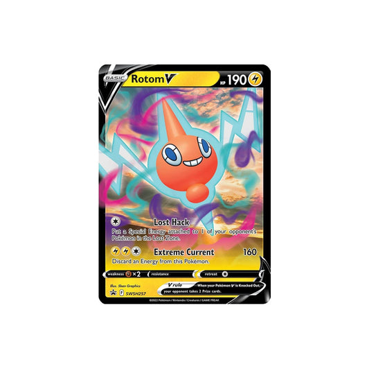 Pokémon Rotom V #SWSH257 (Black Star Promo) - NM/M