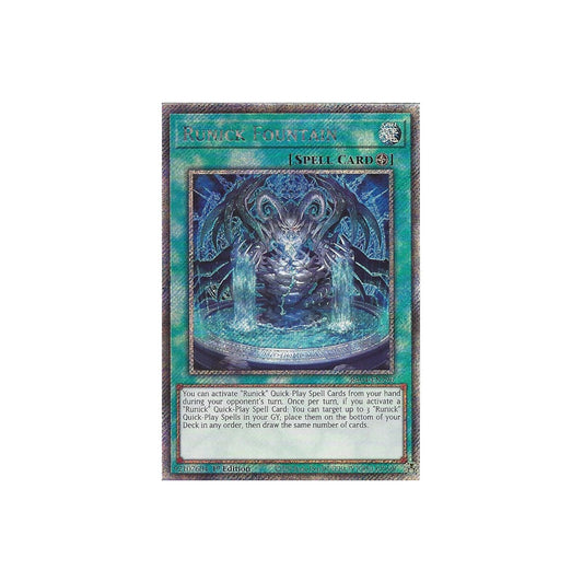 Yu-Gi-Oh! Runick Fountain (RA04-EN296) Platinum Secret Rare - NM/M