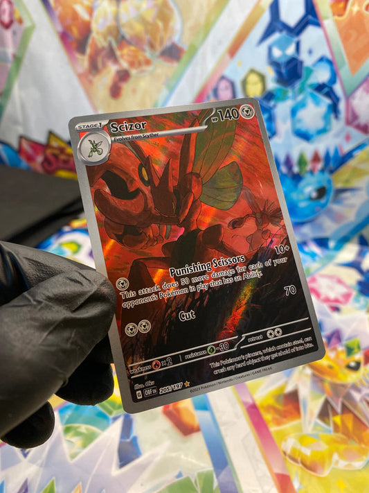 Pokémon Scizor #205 (OBF) - NM/M