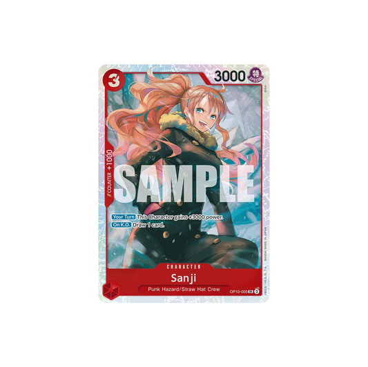 One Piece Sanji SR (OP10-005) - NM/M