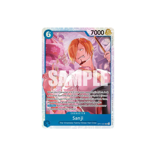 One Piece Sanji SR (OP11-051) - NM/M