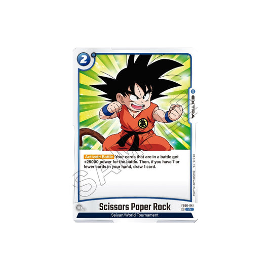 Dragon Ball Scissors Paper Rock (FB06-041) - NM/M