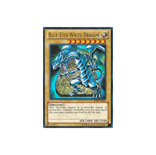 Yu-Gi-Oh! Blue-Eyes White Dragon (SDBE-EN001) - GOOD