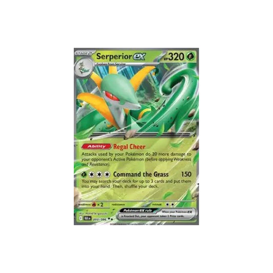 Pokémon Serperior Ex #003 (BLK) - NM/M