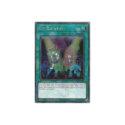 Yu-Gi-Oh! Set Rotation (RA03-EN065) Quarter Century Secret Rare - NM/M