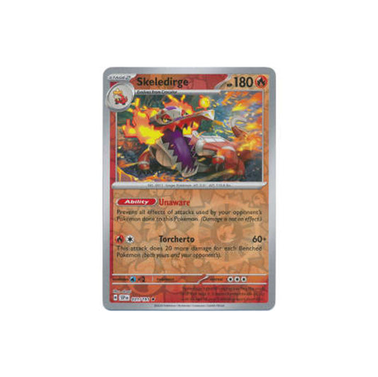 Pokémon Skeledirge #031 Reverse Holo (SSP) - NM/M