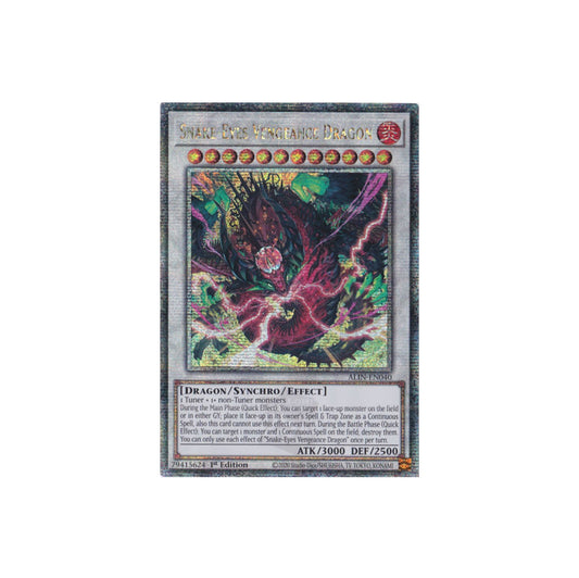 Yu-Gi-Oh! Snake-Eyes Vengeance Dragon Quarter Century Secret Rare - NM/M