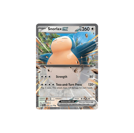 Pokémon Snorlax Ex #076 (PRE) - NM/M