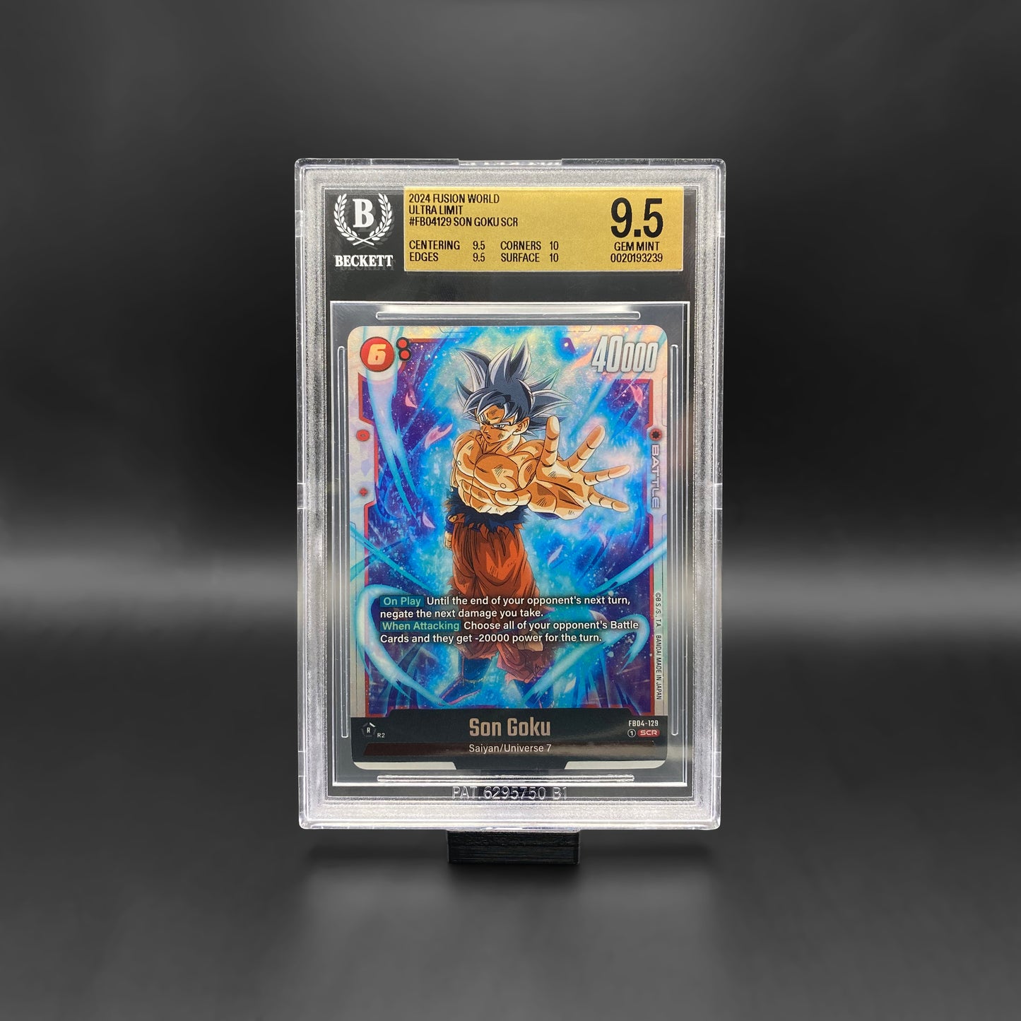 BGS 9.5 / Son Goku SCR (FB04-129)