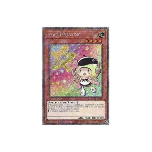 Yu-Gi-Oh! Star Drawing (RA04-EN199) Platinum Secret Rare - NM/M