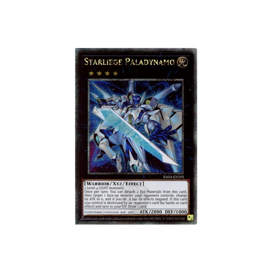Yu-Gi-Oh! Starliege Paladynamo (RA04-EN193) Quarter Century Secret Rare - NM/M