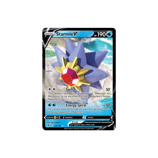 Pokémon Starmie V #030 - NM/M