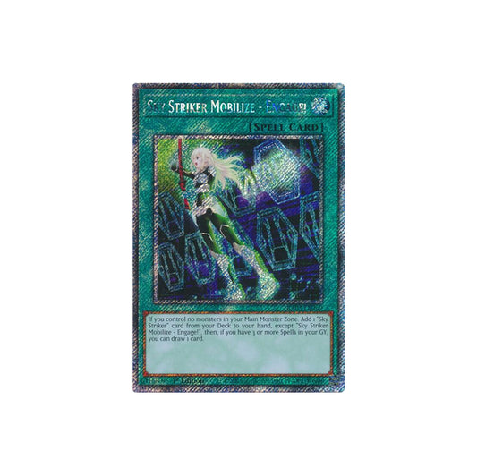 Yu-Gi-Oh! Sky Striker Mobilize - Engage! (RA03-EN269) Platinum Secret Rare - NM/M