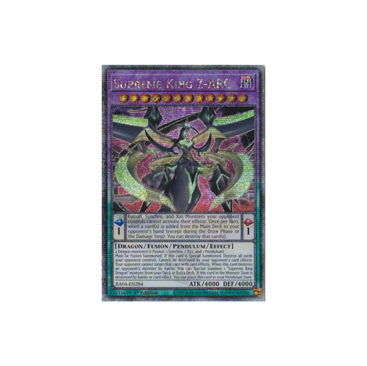 Yu-Gi-Oh! Supreme King Z-ARC (RA04-EN284) Quarter Century Secret Rare - NM/M