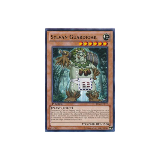 Yu-Gi-Oh! Sylvan Guardioak (LVAL-EN019) - GOOD