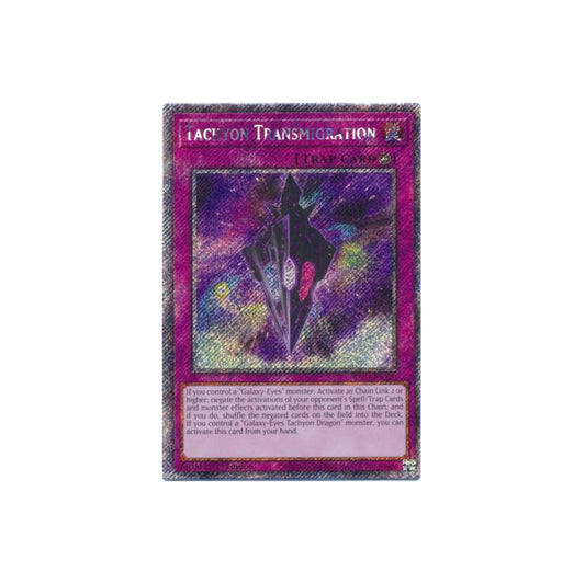 Yu-Gi-Oh! Tachyon Transmigration (RA04-EN220) Platinum Secret Rare - NM/M