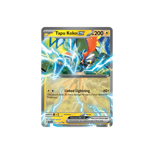 Pokémon Tapu Koko Ex #051 (JTG) - NM/M
