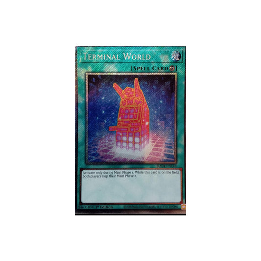 Yu-Gi-Oh! Terminal World (RA04-EN148) Platinum Secret Rare - NM/M