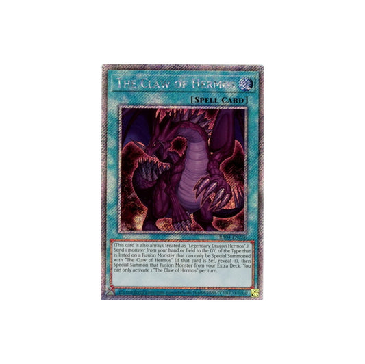 Yu-Gi-Oh! The Claw of Hermos (RA04-EN256) Platinum Secret Rare - NM/M