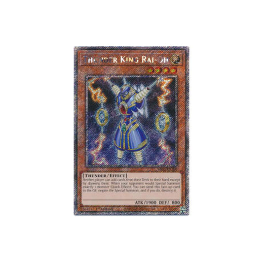 Yu-Gi-Oh! Thunder King Rai-Oh (RA03-EN206) Platinum Secret Rare - NM/M