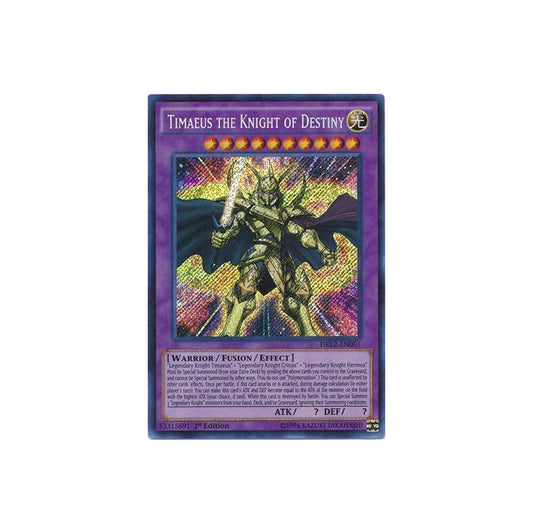 Yu-Gi-Oh! Timaeus The Knight Of Destiny (DRL2-EN001) - NM