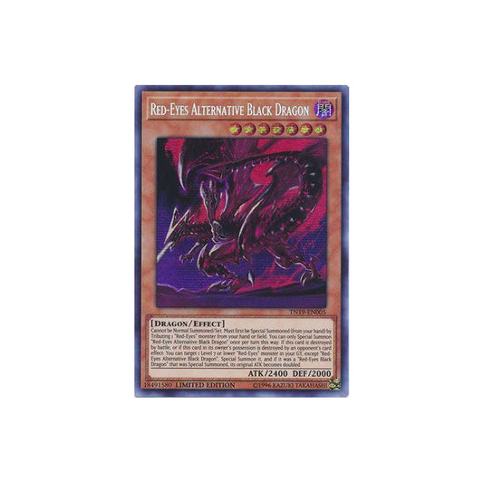 Yu-Gi-Oh! Red-Eyes Alternative Black Dragon (TN19-EN005) - GOOD