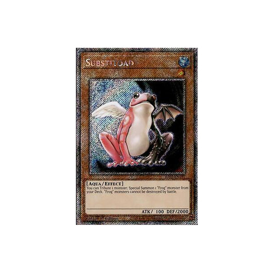 Yu-Gi-Oh! Substitoad (RA03-EN197) Platinum Secret Rare - NM/M