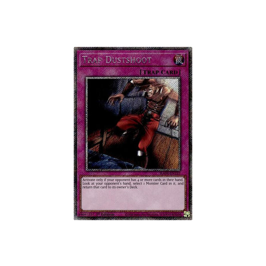 Yu-Gi-Oh! Trap Dustshoot (RA04-EN121) Platinum Secret Rare - NM/M