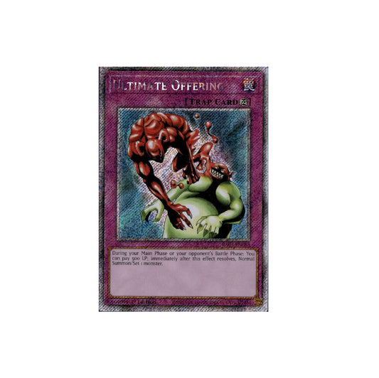 Yu-Gi-Oh! Ultimate Offering (RA03-EN088) Platinum Secret Rare - NM/M