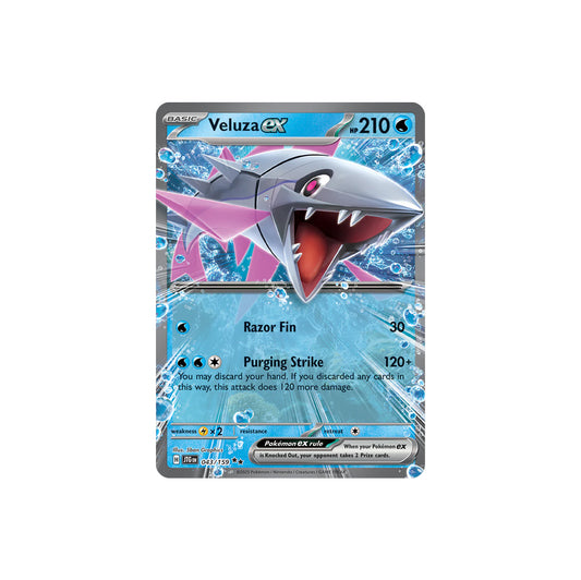 Pokémon Veluza Ex #043 (JTG) - NM/M