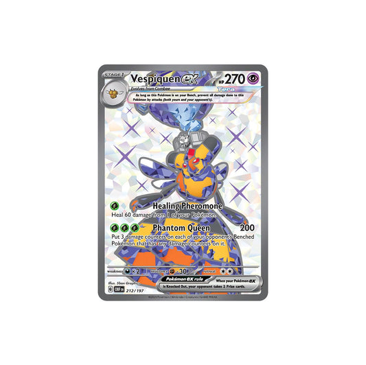 Pokémon Vespiquen Ex #212 (OBF) - NM/M