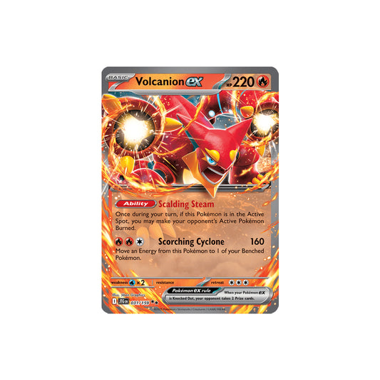Pokémon Volcanion Ex #031 (JTG) - NM/M