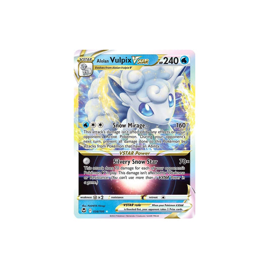 Pokémon Alolan Vulpix Vstar #34 - NM/M