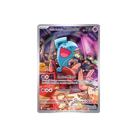Pokémon Team Rocket's Wobbuffet Promo #203 (SEALED) - NM/M