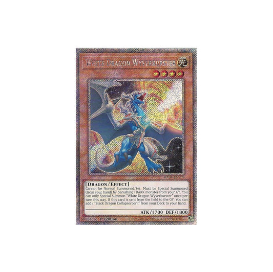 Yu-Gi-Oh! White Dragon Wyverburster (RA04-EN203) Platinum Secret Rare - NM/M
