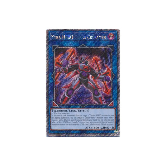 Yu-Gi-Oh! Xtra HERO Cross Crusader (RA04-EN076) Platinum Secret Rare - NM/M